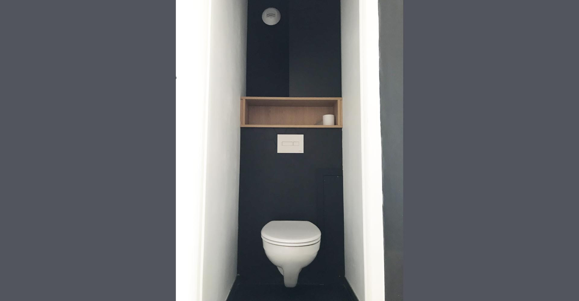 Rénovation, agencement, aménagement : toilettes 